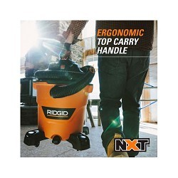 RIDGID® HD1200 Wet Dry Vacuum, 9 A, 12 gal Tank, 120 V